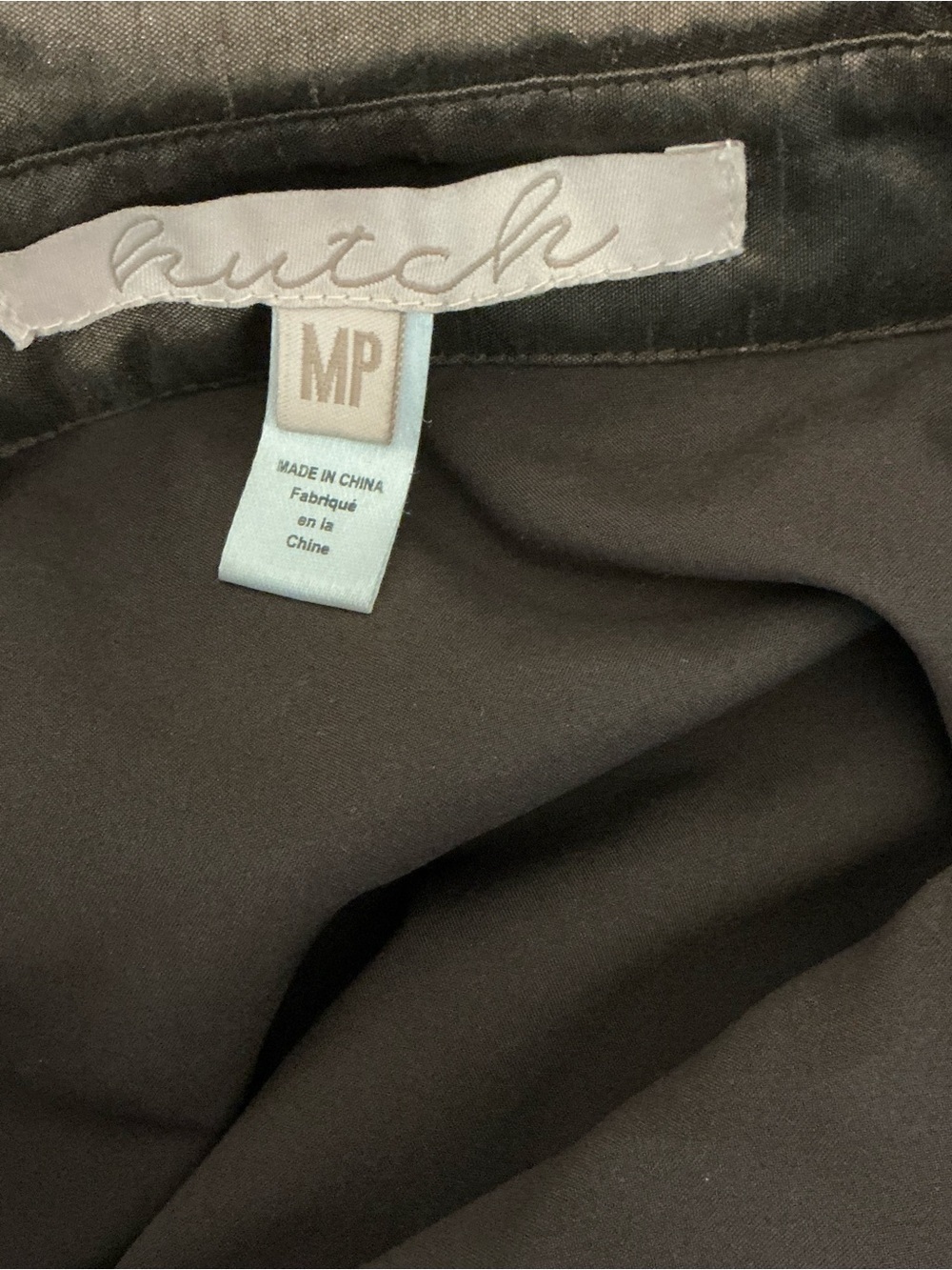 Hutch Brown Shirred-Waist Maxi Dress Medium Petite - Picture 12 of 12